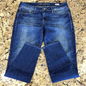 Size 32 X 26.5 Mavi Jeans Womens Alexa Ankle Mid Rise Skinny Blue